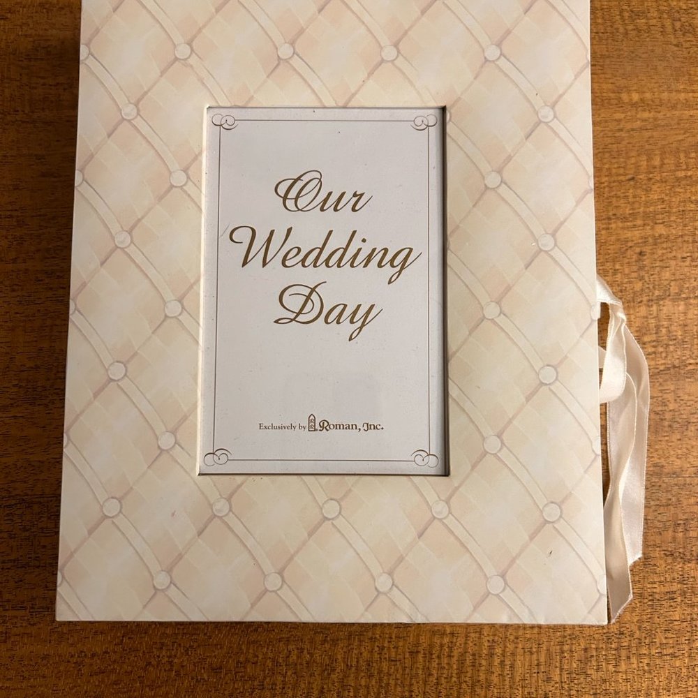 Our Wedding Day Memory Keepsake Box Photo